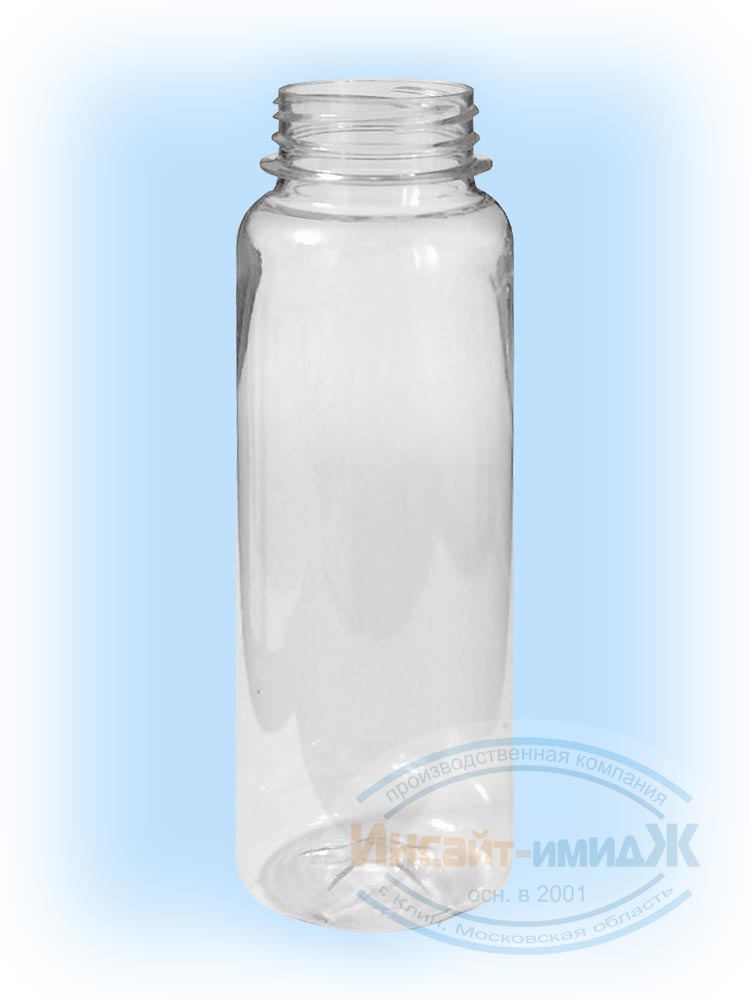 Молочная ПЭТ бутылка 0,250 литра, прозрачная. Горло 38 мм Bericap38 (BRC38). Цена за бутылку 8,33