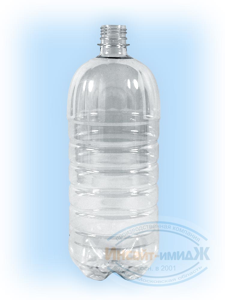ПЭТ бутылка 1,5 литра, прозрачная. Горло 28 мм PCO1810. Цена за бутылку 9,60