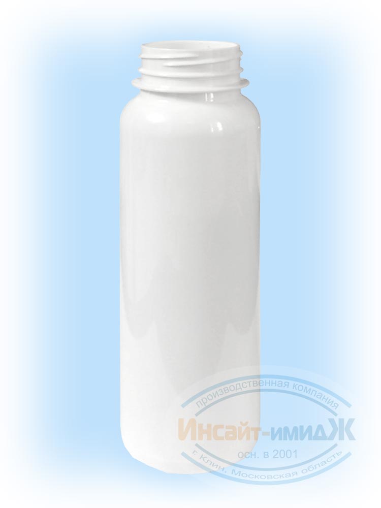 Молочная ПЭТ бутылка 0,250 литра, белая матовая. Горло 38 мм Bericap38 (BRC38). Цена за бутылку 7,56
